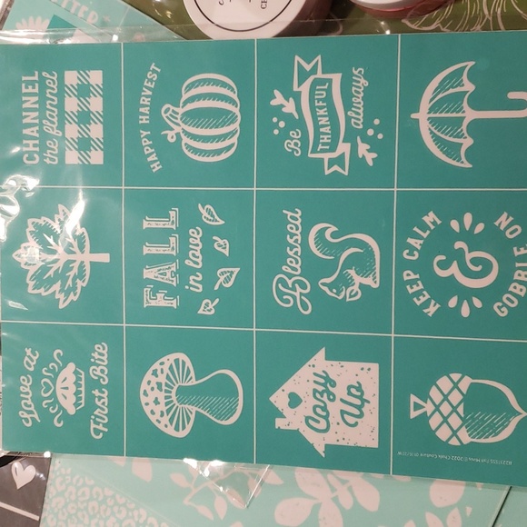 Chalk Couture Art Chalk Paste And Stencils Poshmark